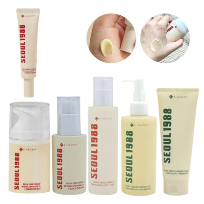 Korean SEOUL 1988 Retinol Face Serum Fade Fine Wrinkle Moisturizing Whitening Remove Spots Shrink Pores Beauty Skin Care