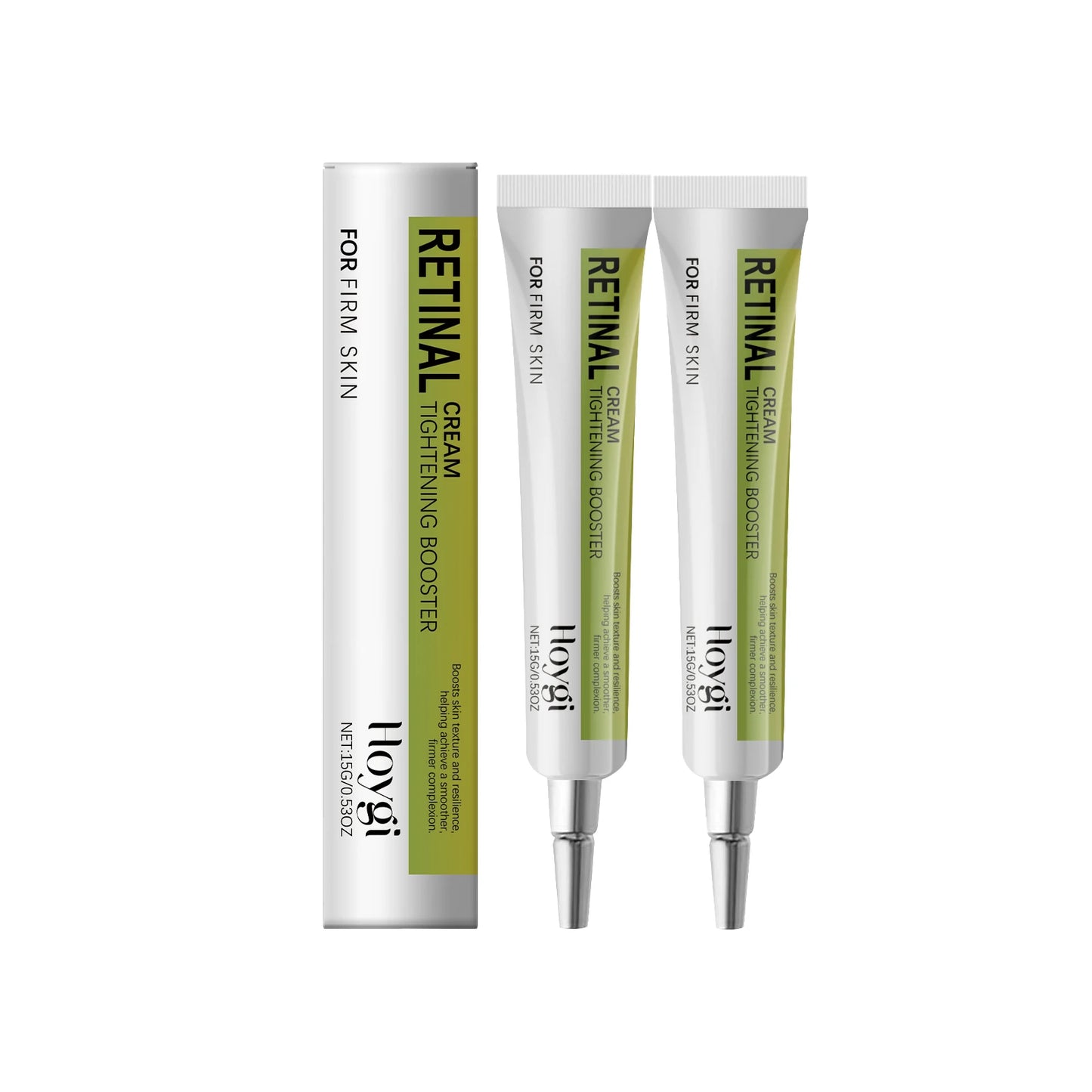 Hoygi 15g Retinol Eye Cream Gentle Anti Aging Formula for Delicate Eyes Hydrate Smooth Texture Reduce Fine Lines Night Repair