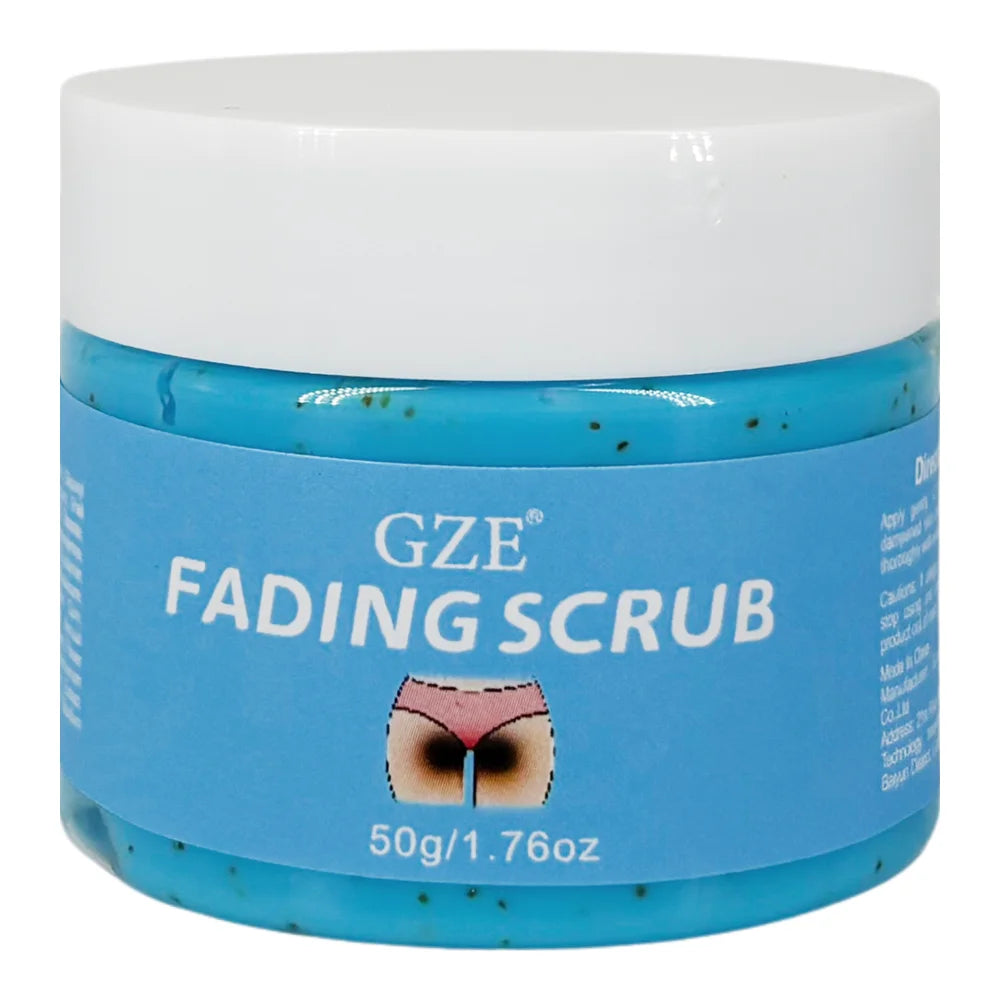GZE Fading Scrub Soft Summer Cleansing For All Skin Types Moisturizing Hydrating For Intimate Area Private Parts, Underarms