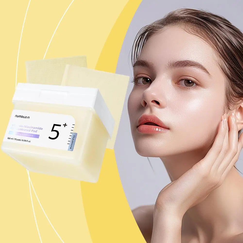 Vitamin Niacinamide Concentrated Face Care Pad, Cleansing Pads For Face And Body, Gentle Cleanser For All Skin Types