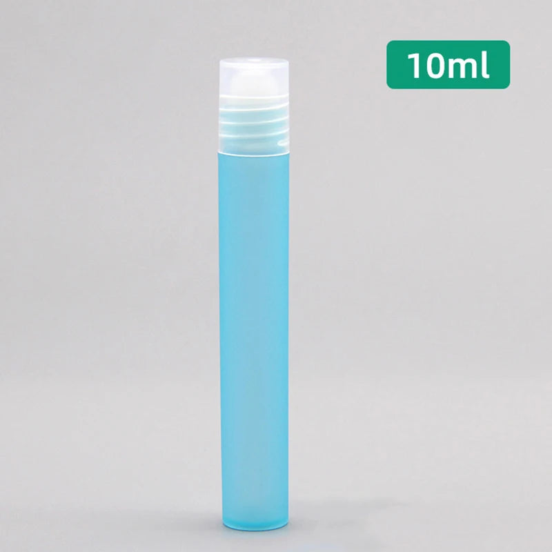 5/8/10ml Empty Perfume Roll Roller Ball Bottle On Plastic Liquids Oil Container Refillable Bottles Holders New Bottling Bottle