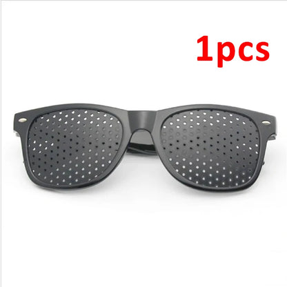 Vision Care Wearable Corrective Glasses Improver Stenopeic Pinhole Pin Hole Glasses Anti-fatigue Eye Protection Oculos De Grau