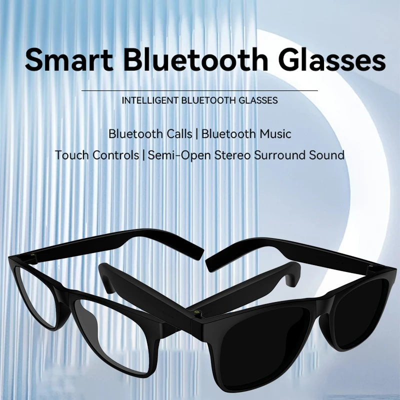 Smart Glasses Bluetooth Call Music Remote Control Camera Shoot Photo Wireless Headset Men Women Sunglasses For Android IOS Phone