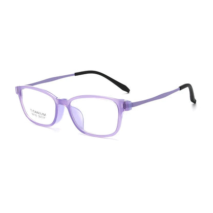 FIRADA New Fashion Eyewear Children Transparent Titanium Eyeglasses Optical Prescription Glasses Frame For Boys And Girls 99100T