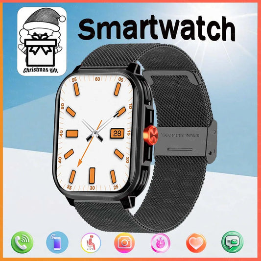 Outside Smartwatch Watch 2.01 HD Full Screen Christmas Gift  Bluetooth Call Custom Photo Women FitnessSmartwatch For Android Ios