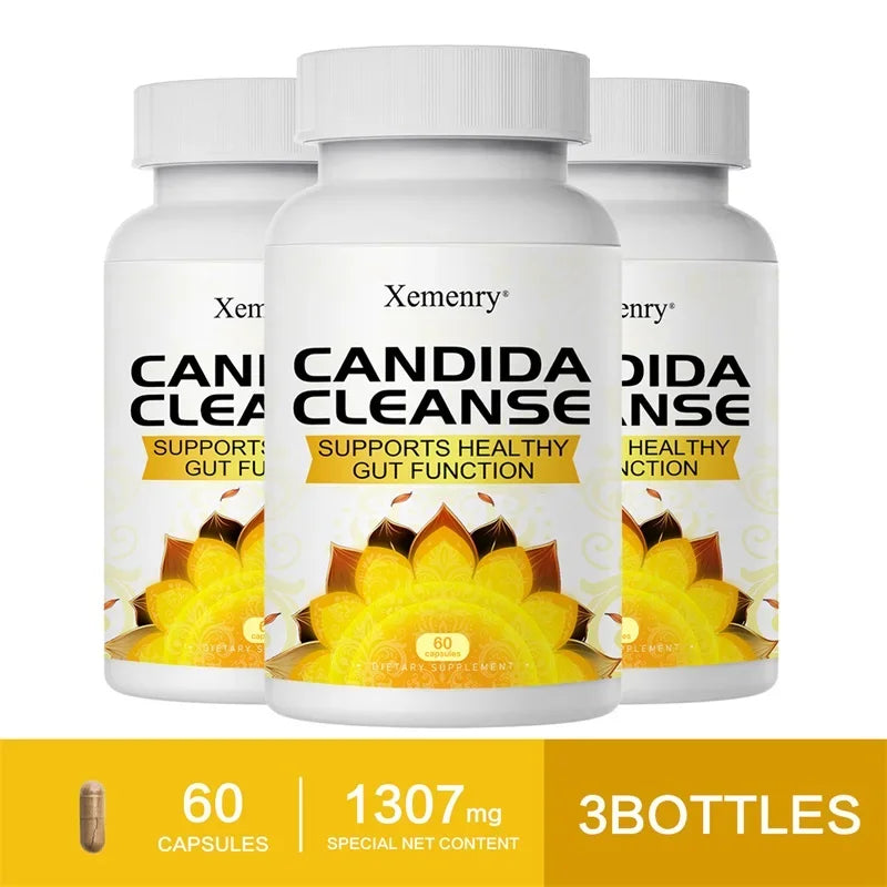 Candida Cleanse - Antioxidant, Intestinal Cleansing and Detoxification, Promote Digestion & Metabolism