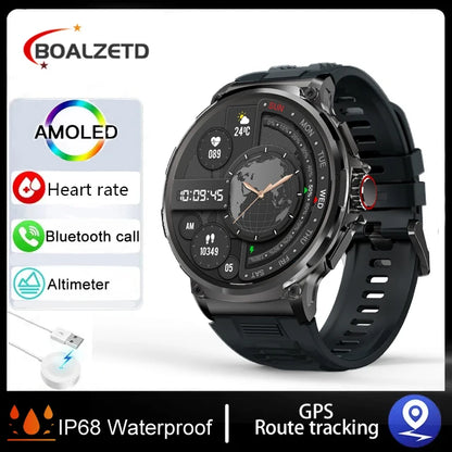 2025 New 1.85inch Smart Watch Men Ultra 710mAh Large Battery Bluetooth Call 400+ Watch Faces Sport Outdoor Waterproof Smartwatch