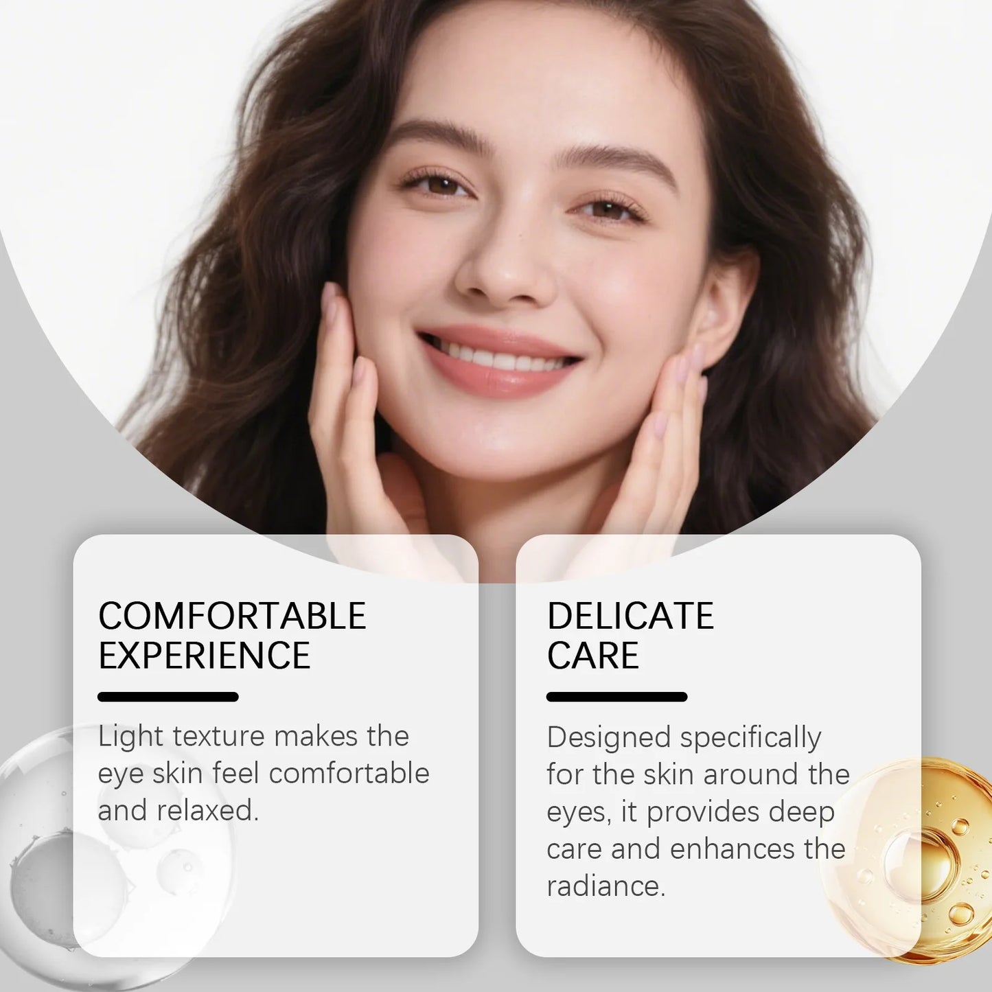 Retinol Eye Cream Reduce Swelling Relieve Dark Circles Remove Eye Bags Tightening Eye Area Anti Puffiness Collagen Eye Care Gel