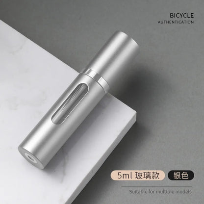 5ml Perfume Refill Bottle Portable Mini Refillable Spray Jar Scent Pump Empty Cosmetic Containers Atomizer for Travel Tool Hot