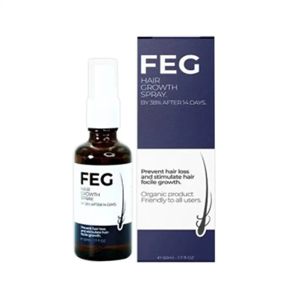 FEG Anti-Hair Growth Spray Ownning Longer Thicker And Healthier Stimulate Hair Focile For Precent Hair Loss Growth Hair Care