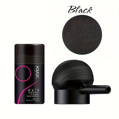SEVICH Hair Fiber Powder Set 30 Second Rapid Hair Growth Hair Building Fiber Fluffy Hair Powder Hair Styling Product Salon Fiber