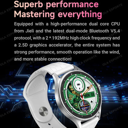 New NFC Smart Watch Women Heart Rate Blood Oxygen Monitor Wireless Call Smartwatch 100+Sports Modes Pedometer Men Sports Watches