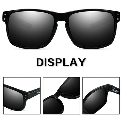 Sport Fashion Square Polarized Sunglasses man TR90  Fashion   Driving Fishing  UV400 Eyewear