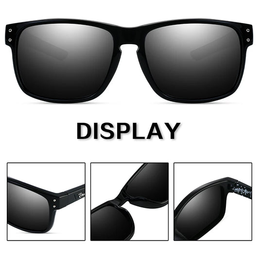 Sport Fashion Square Polarized Sunglasses man TR90  Fashion   Driving Fishing  UV400 Eyewear
