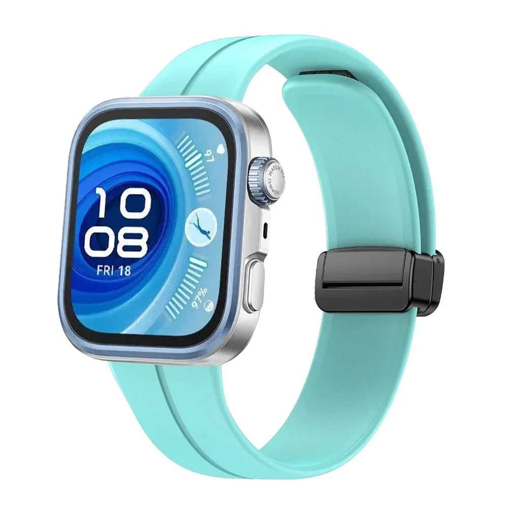 Silicone Strap for Huawei Watch Fit 4 3 Smartwatch Magnetic Comfortable Breathable Wristband Huawei Watch Fit 4 Pro Accessories
