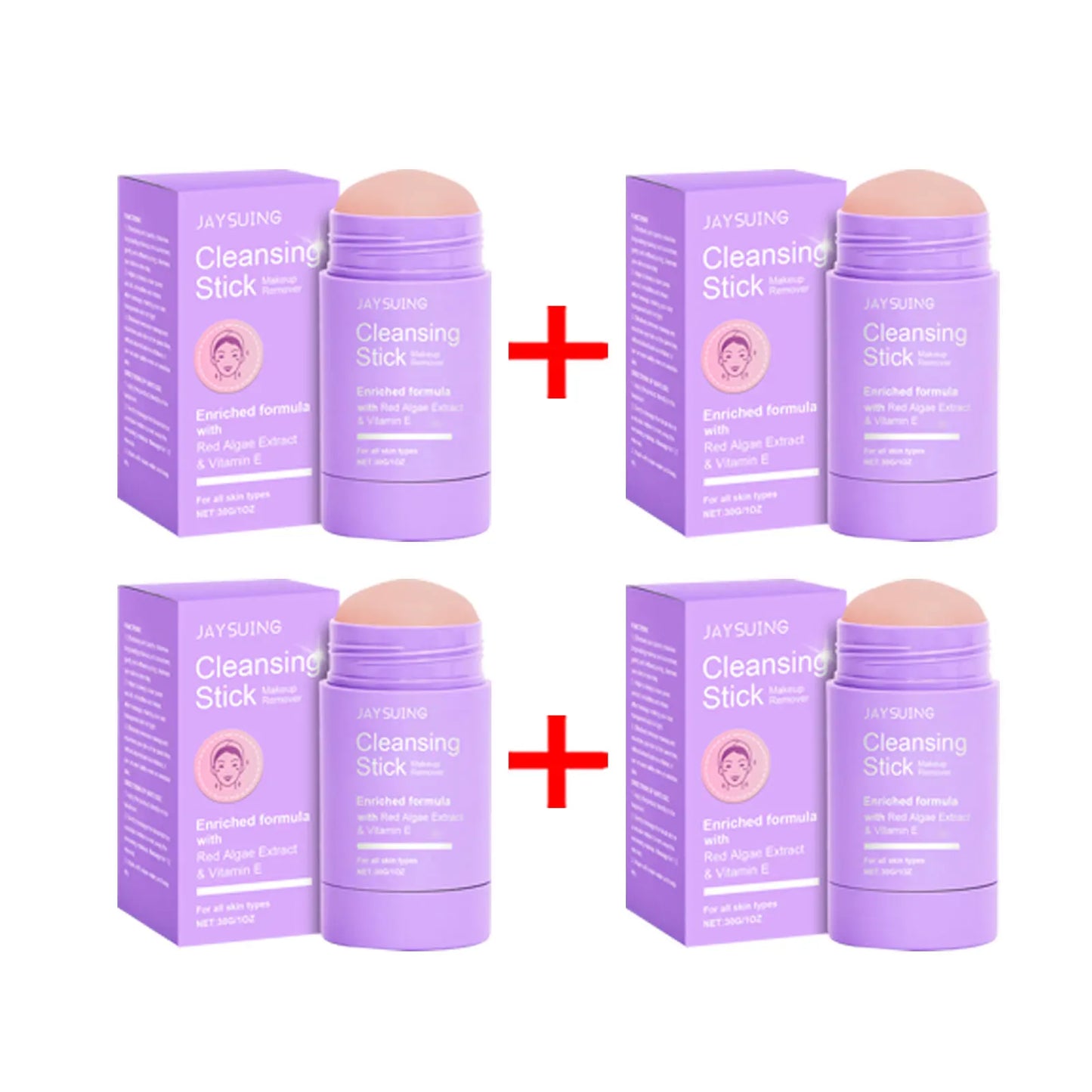 Makeup Remover Stick Cleansing Balm Gentle Lip Eye Makeup Travel Removes Pore Control Nourish Skin Refreshing Facial Cleanser