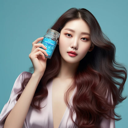 Magic Hair Vitamin Capsule Keratin Oil Fast Restore Hair Soft Smooth Shiny Deep Moisturizer Frizzy Dry Scalp Hair Care Products