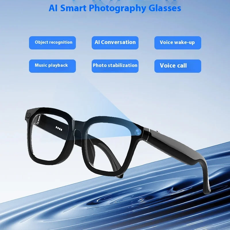 Photograph Men Sunglasses Woman Music Woman's Eyeglasses With Optical Prescription Smart Photography Glasses Call AI Bluetooth