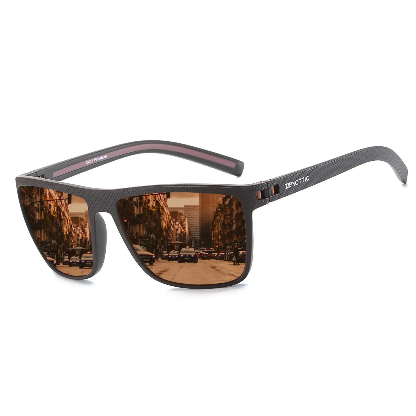 ZENOTTIC Polarized Sunglasses Shade for Women Men Lightweight TR90 Frame UV400 Protection Square Sun Glasses 2024 2025