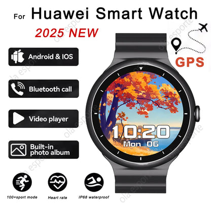New Smart Watch 2.09inch AMOLED Screen Bluetooth Call GPS Tracker Smartwatch Health Monitor Men Women Sports Watches Waterproof