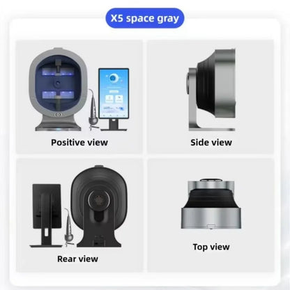 Latest Technology 3D Skin Analysis Scanner X5-Al Skin lmage Analyzer Skin aging prediction Skin Lft Index AnalysIs  2025