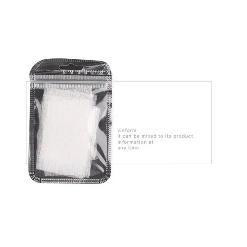 Nail Extension Silk Fiberglass Non-woven Silks Form Wrap Manicure Building UV Gel French Acrylic Tips Glass Fiber Paper