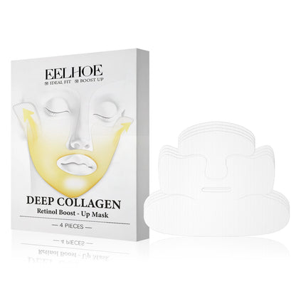 Deep Collagen Retinol Firming Mask Lifting Tightening Facial Skin Lighten Fine Lines Smooth Natural Hydrating Translucent Mask