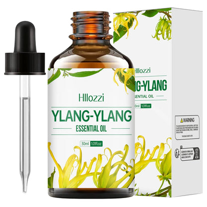 100ml/60ml/30ml Ylang Ylang essential oil For skin care, body care, hydration, long-lasting fragrance, multifunctional essential