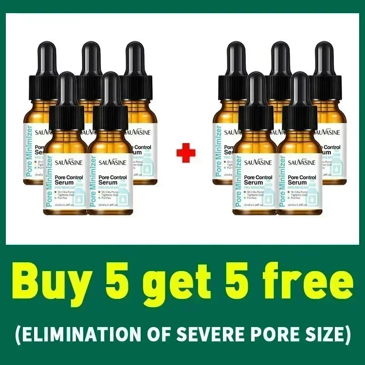 Facial Pore Shrinking Serum Fine Pores Firming Skin Increasing Skin Elasticity Moisturizing Brightening Essence Skin Care