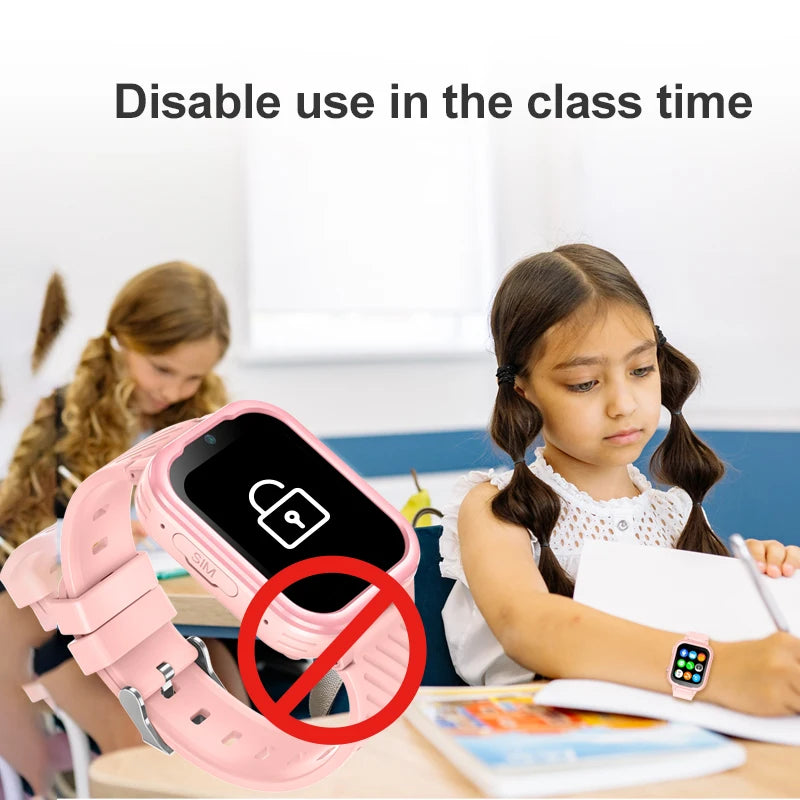 Wonlex 4G Children Smart Watch GPS WiFi  Video Call SOS KT15pro Phone Watch Camera Monitor Tracker Location Kids Smart Watch