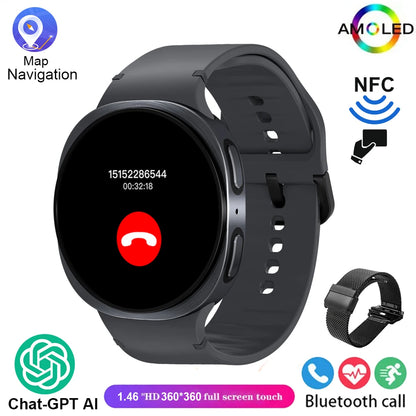 New Watch 8 Ultra Smart Watch Men NFC Health Monitoring Bluetooth Call 100+ Sports Mode IP68 Waterproof Smartwatch Women 2025