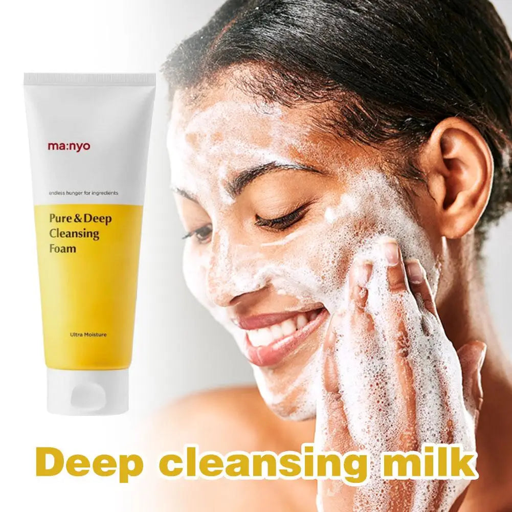 Balance Water Oil Facial Cleanser Deep Cleansing Foam Facial Cleanser Gently Remove Daily Makeup Residues Facial Cleanser