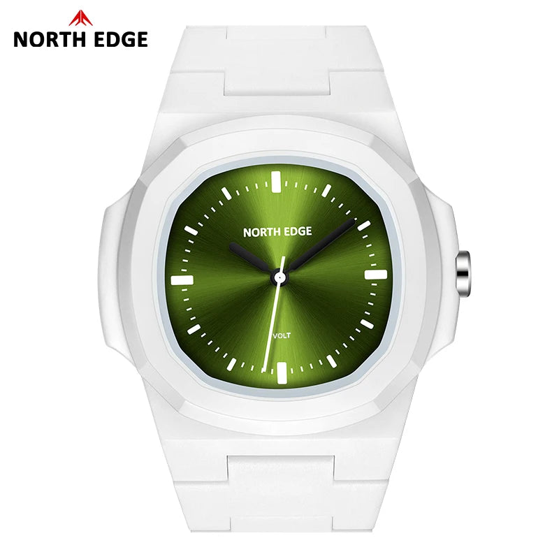 NORTH EDGE VOLT New Smart Watch Men Digital Watch Sports Swimming Fashion Simple Light Square Watch For Men Women Waterproof 50M