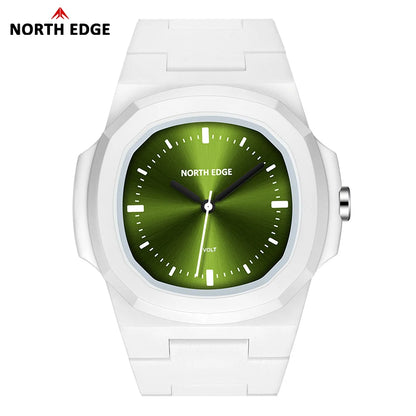 NORTH EDGE VOLT New Smart Watch Men Digital Watch Sports Swimming Fashion Simple Light Square Watch For Men Women Waterproof 50M