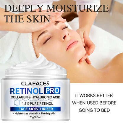 Retinol Pro Repair Cream | Anti-Early Aging, Reduces Fine Lines and Dark Spots | 48H Long-Lasting Moisture | Autumn/Winter