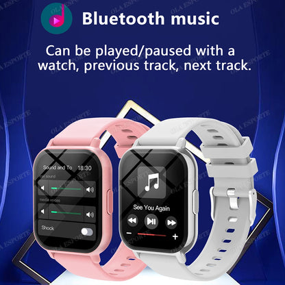 New Women Bluetooth Call Smart Watch Heart Rate Menstrual Tracking Health Smartwatches Waterproof Men Smartwatch For Android IOS