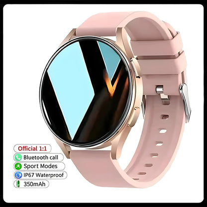 2025 New Watch 6 Bluetooth Call Smart Watch 1.39” 240*240 Custom Dials Sport Men Women Health Monitor Smartwatch For Android IOS