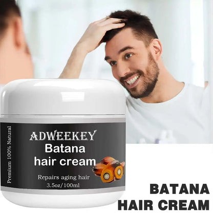 Natural Batana Oil For Hair Care Treatment Oil Repair Damaged Improve Split Hair Rough Remove Greasy Treatment Hair Care