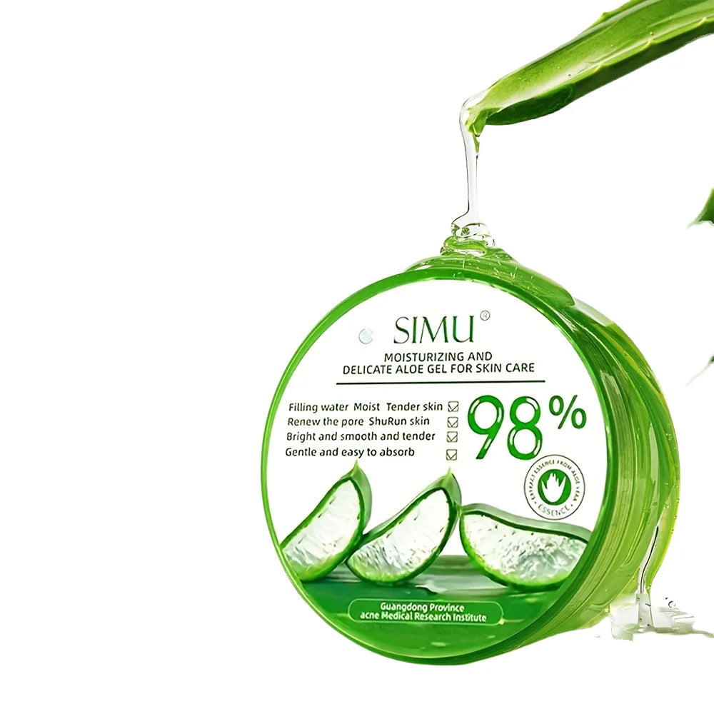 Moisturizing Aloe Vera Gel Hydration - Meticulous Skin Care