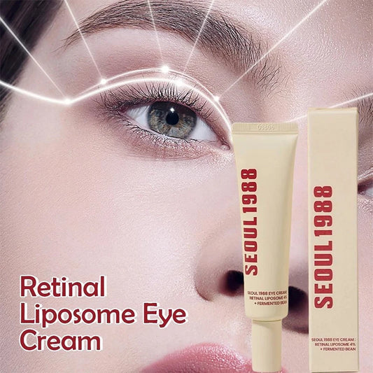 Instant Eye Bag Removal Cream SEOUL 1988 Retinol Anti-Wrinkle Lifting Firming Fade Fine Line Anti Dark Circle Puffiness Eye Care