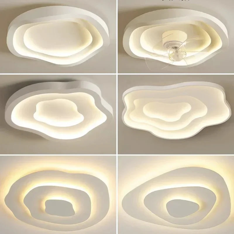 Modern LED Ceiling Lamp for Living Dining Room Study Bedroom Geometry Ceiling Lights Indoor Home Decor Lighting Fixture Luster