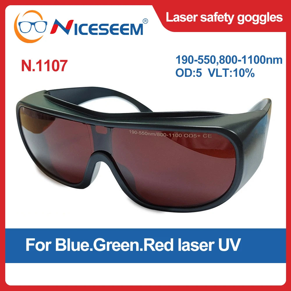 Professional Laser Safety Glasses Goggles 190nm-10600nm Eyewear Protective Eye Protection for Laser protective glasses certified