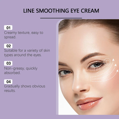 Retinol Eye Cream Anti Puffiness Remove Dark Circles Brightening Eye Area Reduce Fine Lines Firming Lifting Eye Care Product 30g