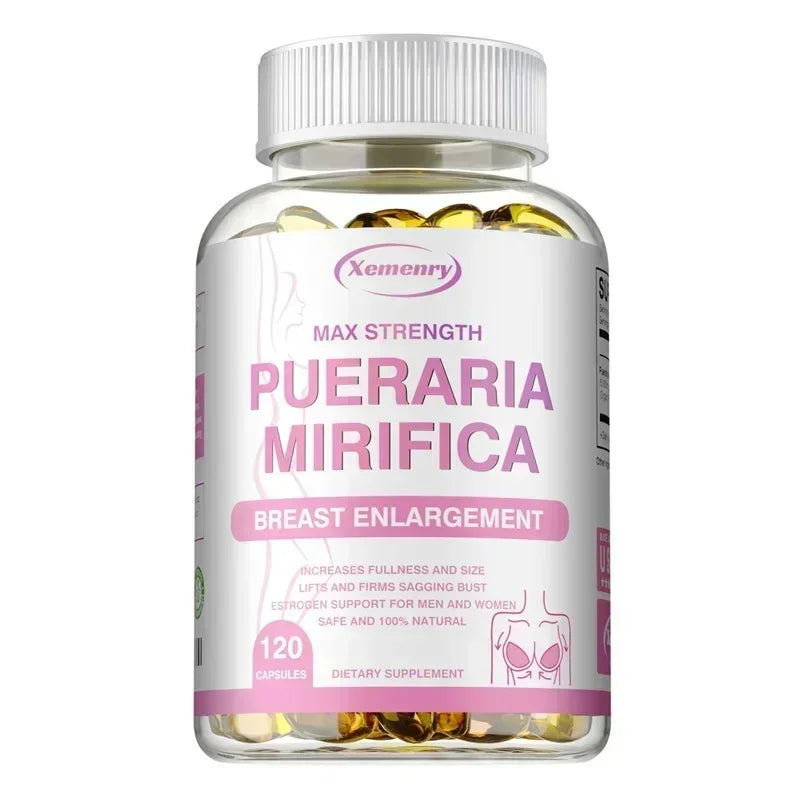 Pueraria Mirifica Capsules 5000mg - Breast Enlargement, Female Estrogen Balance