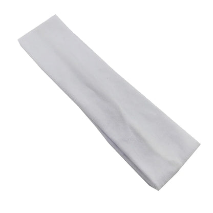 New Summer Sports Yoga Headbands for Women Adjustable Men Running Absorb Sweat Elastic Hair Bands Solid Color Headband Wholesale