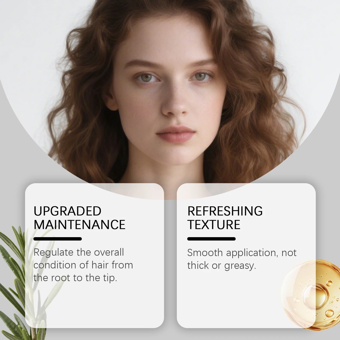 Castor Oil Essential Oil For Hair Strengthen Scalp Care Repair Damaged Dryness Prevent Hair Loss Moisturizing Hair Regrowth Oil