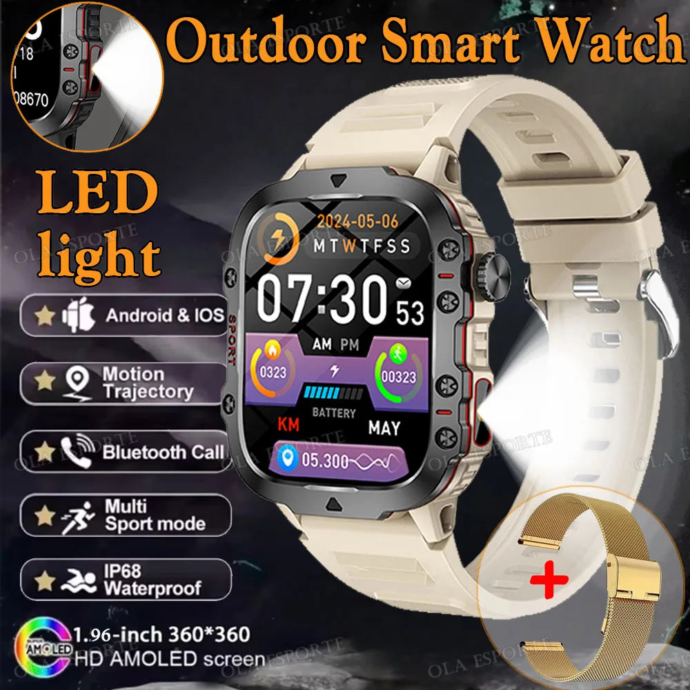 New Men Smart Watch 100+Sports Modes Waterproof Health Smartwatch Fitness Clock Running Pedometer Bluetooth Call Message Preview