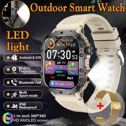 New Men Smart Watch 100+Sports Modes Waterproof Health Smartwatch Fitness Clock Running Pedometer Bluetooth Call Message Preview