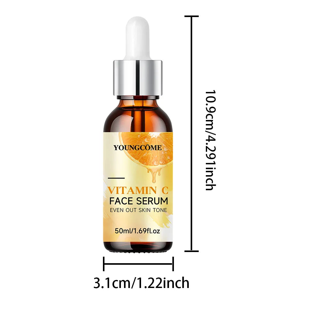 Facial Moisturizing Essence 30ml/50ml-Rich in Vitamin C,Aloe Vera and Hyaluronic Acid, moisturizes, brightens tightens the skin