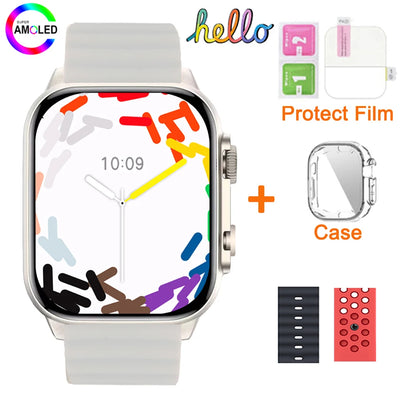 Hello Watch 3 Plus Gen 2 SmartWatch DeepSeek 2025 Original 49mm AMOLED 4G ROM NFC GPT Compass Photo Album Local Music Men Watch